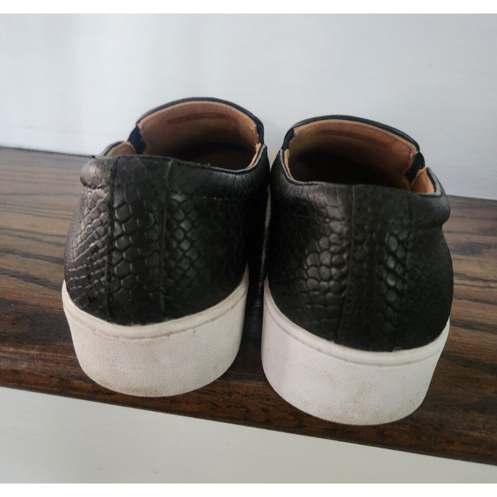 VIONIC Splendid Snake Slip-On Women's Comfort Sneaker-Black - Size 7 - Picture 7 of 10